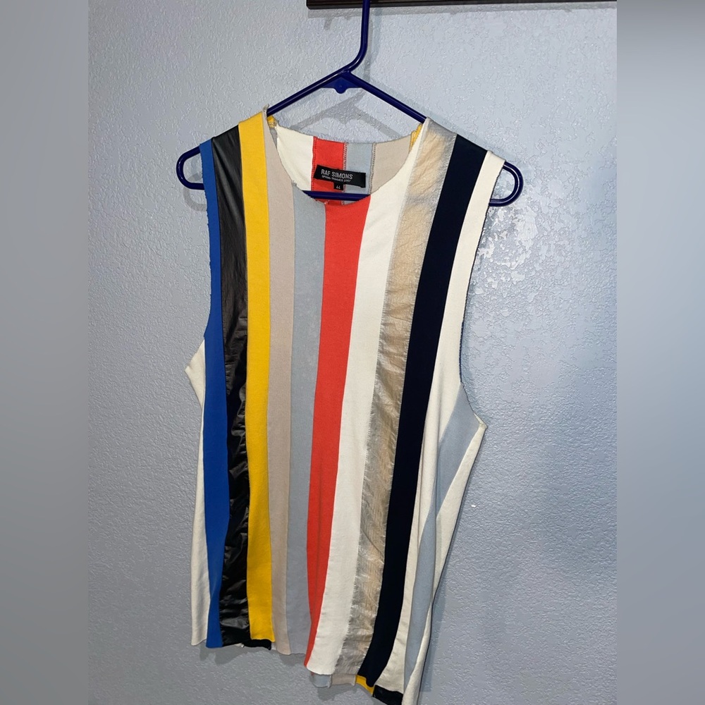 Raf Simons SS07 Multi-Paneled Sleeveless Top